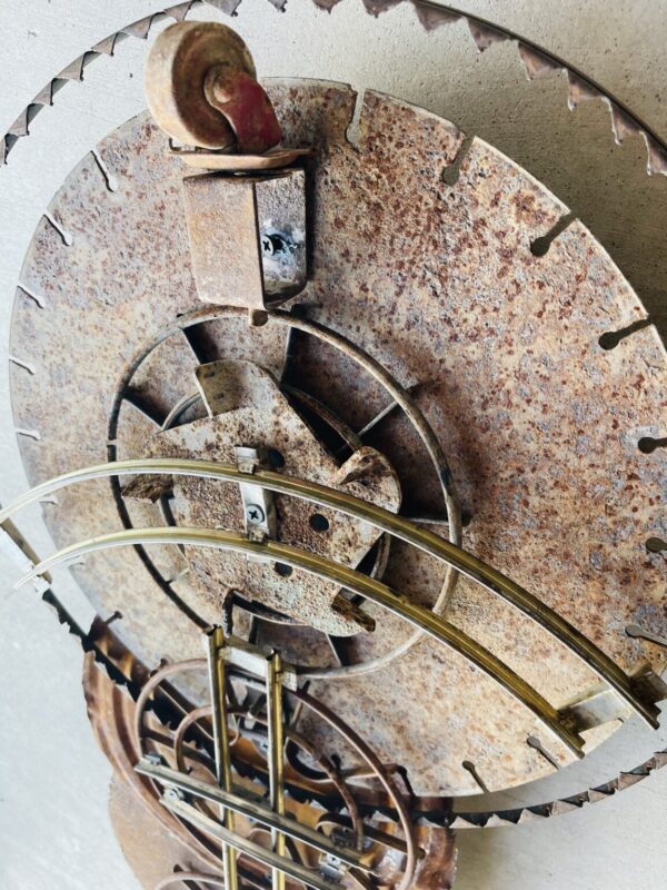 Product Image: Contemporary Round assemblage sculpture
