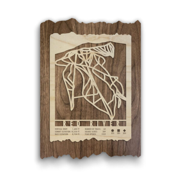 Product Image: Red River Ski Map