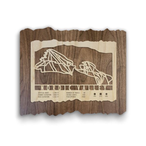 Product Image: Nordic Valley Ski Trail Map