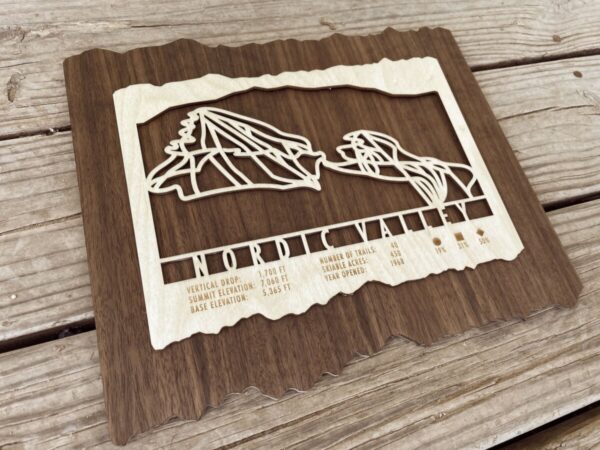 Product Image: Nordic Valley Ski Trail Map