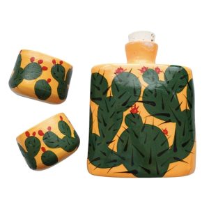 Product Image: Cactus Flask & Copita Cups Set
