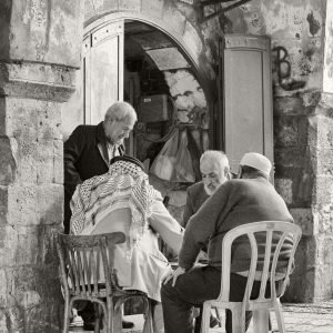 Product Image: Backgammon Players, Jerusalem, 2008, Palladium Print