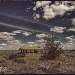 Product Image: School Bus, Encino, New Mexico, 2018, Gum over Palladium