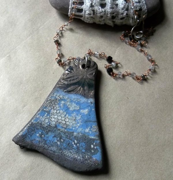 Product Image: Lace and Clay Neckpiece