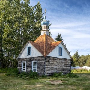 Product Image: Chapel of St. Nicholas 1906, Kenai, Alaska, 2019, Color Archival Pigment Print