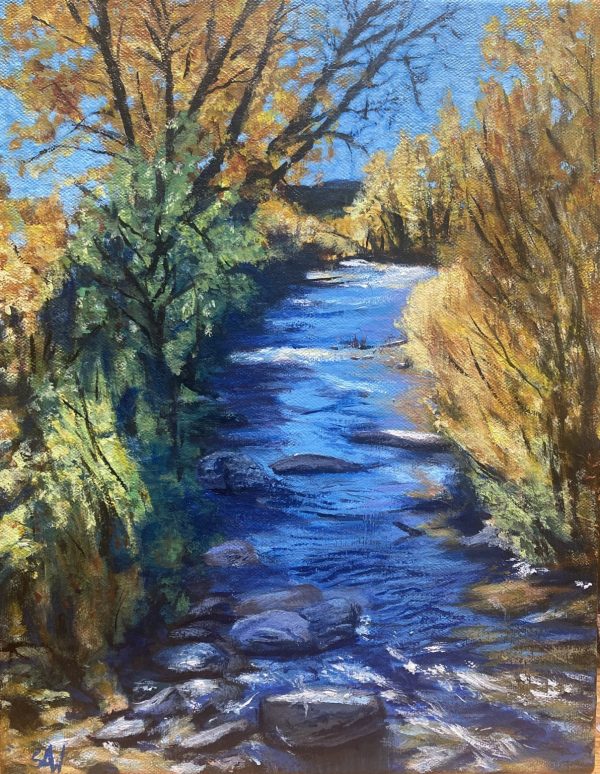 Product Image: “Autumn Along the Pecos River”