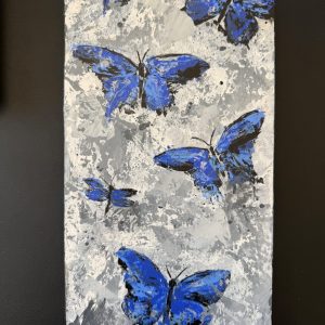 Product Image: Harmony — 6x12x1.5” | Original Acrylic on Hardwood Birch Board