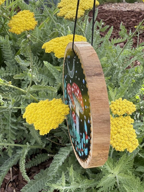Product Image: Night Fantasy — Original Hand-Painted Aspen Wood Slice