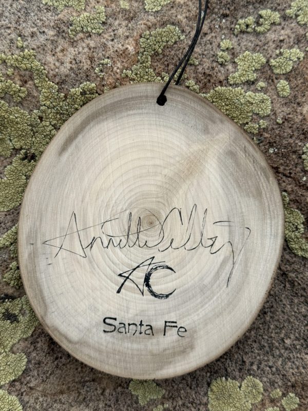 Product Image: Spirit Raven — Original Hand-Painted Aspen Wood Slice
