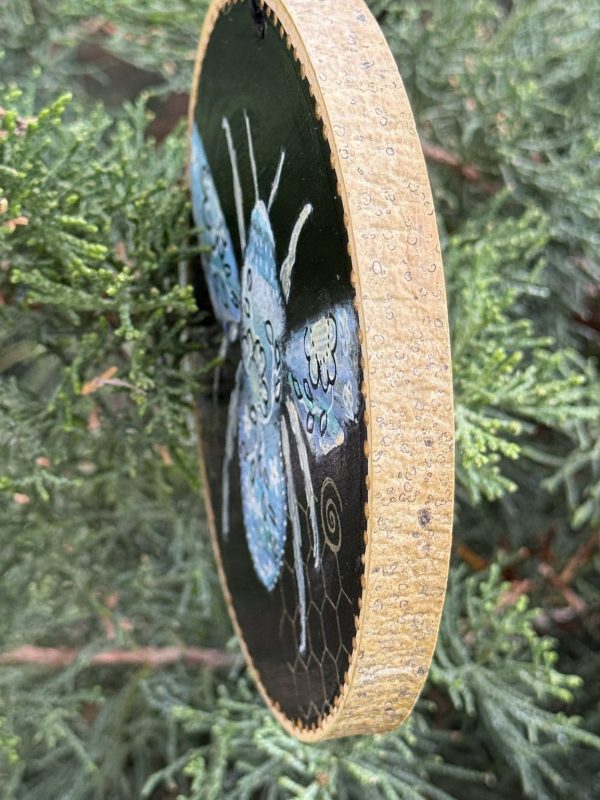 Product Image: Bee Allowing — Original Hand-Painted Aspen Wood Slice