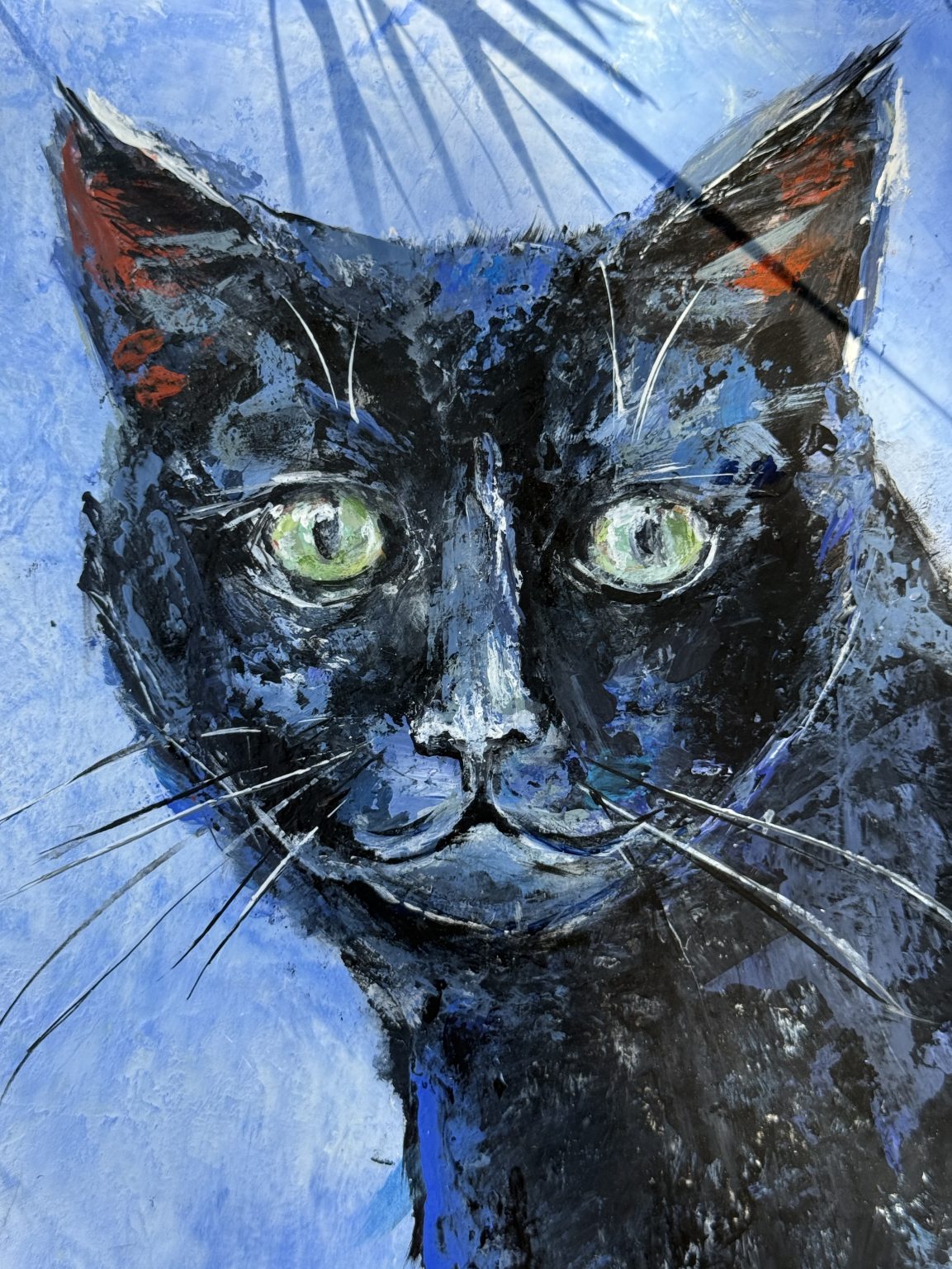 Santa Fe Marketplace Familiar — Original acrylic painting on 8×10 birch hardwood board (1.5″ deep) Product Image: Familiar — Original acrylic painting on 8×10 birch hardwood board (1.5″ deep)