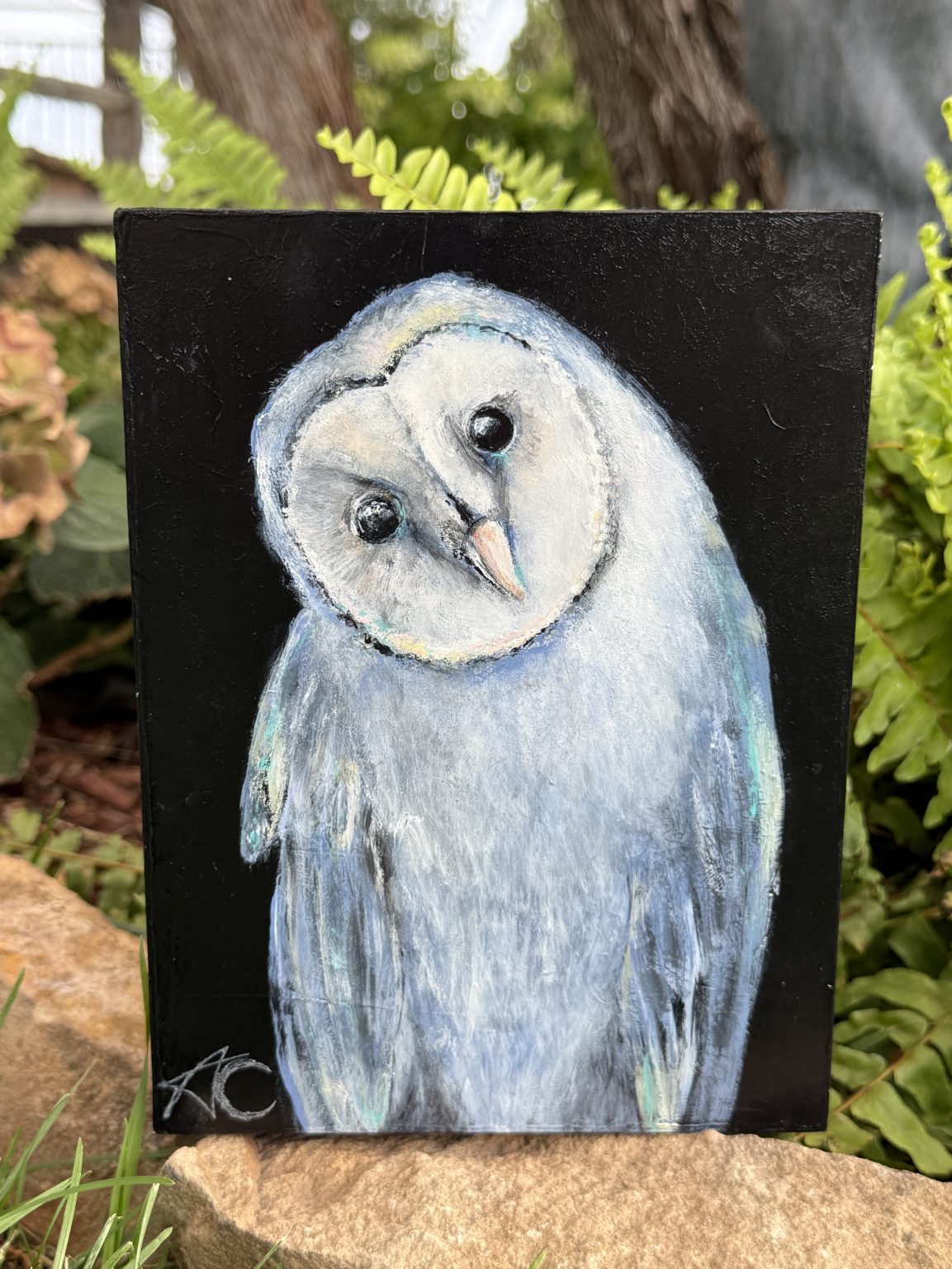 Santa Fe Marketplace Midnight — 6×8 inches, 1 inch depth Birch Hardwood Board Product Image: Midnight — 6×8 inches, 1 inch depth Birch Hardwood Board