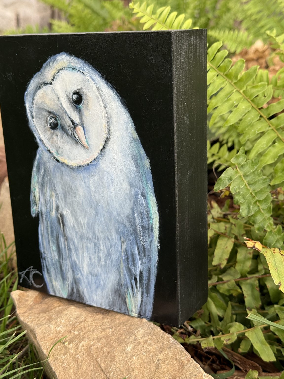 Santa Fe Marketplace Midnight — 6×8 inches, 1 inch depth Birch Hardwood Board Product Image: Midnight — 6×8 inches, 1 inch depth Birch Hardwood Board