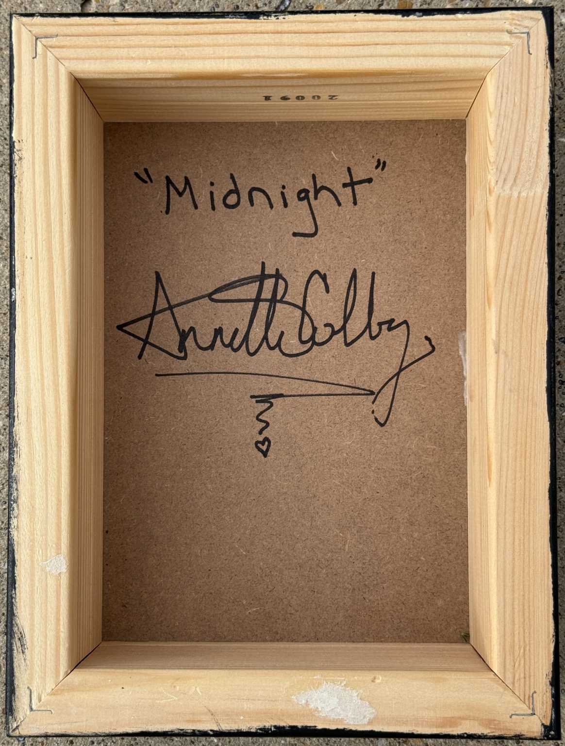 Santa Fe Marketplace Midnight — 6×8 inches, 1 inch depth Birch Hardwood Board Product Image: Midnight — 6×8 inches, 1 inch depth Birch Hardwood Board