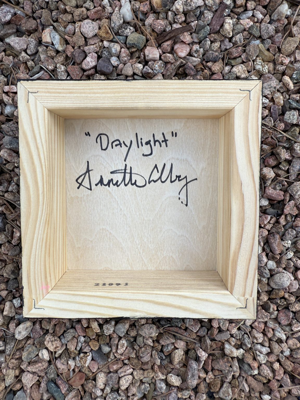 Santa Fe Marketplace Daylight — Original acrylic painting on 6×6 birch hardwood board (1.5″ deep) Product Image: Daylight — Original acrylic painting on 6×6 birch hardwood board (1.5″ deep)