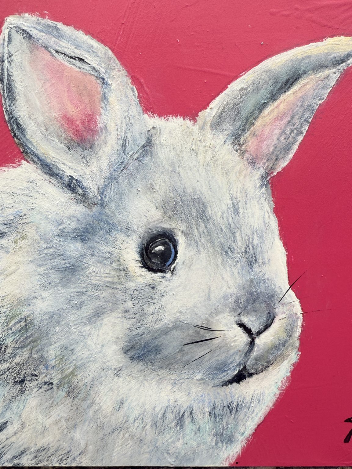 Santa Fe Marketplace Kindness — Original acrylic painting on 6×6 birch hardwood board (1.5″ deep) Product Image: Kindness — Original acrylic painting on 6×6 birch hardwood board (1.5″ deep)