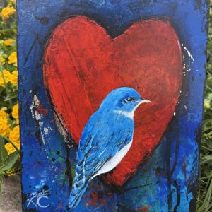 Product Image: Lightness — Original acrylic painting on 8×10 birch hardwood board (1.5″ deep)