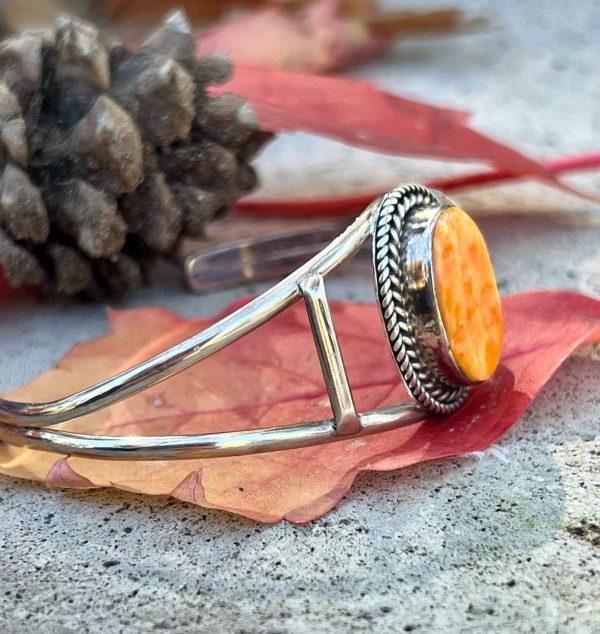Product Image: Spiney Oyster Orange Bracelet