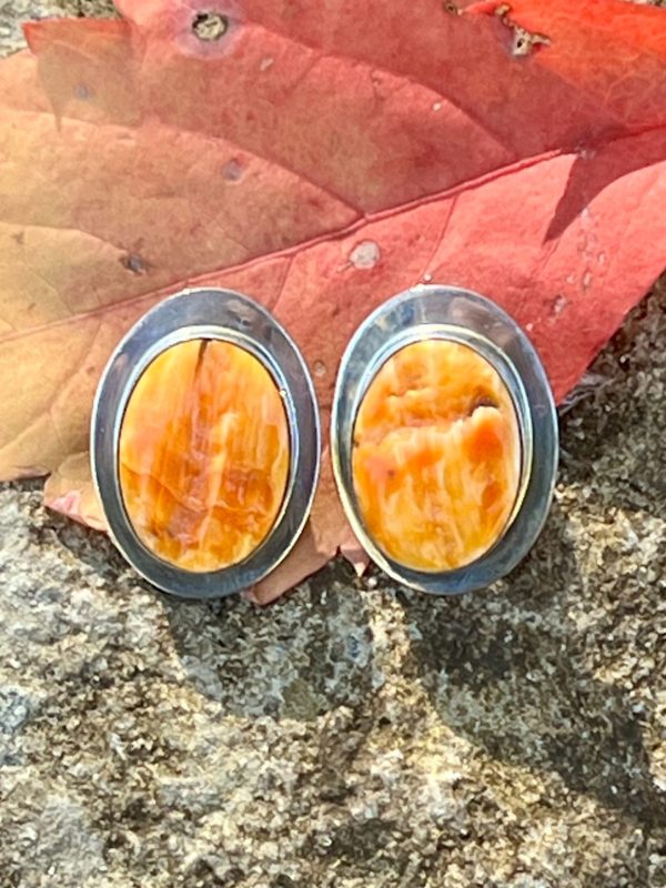 Product Image: Contemporary Clip Spiney Oyster Earrings