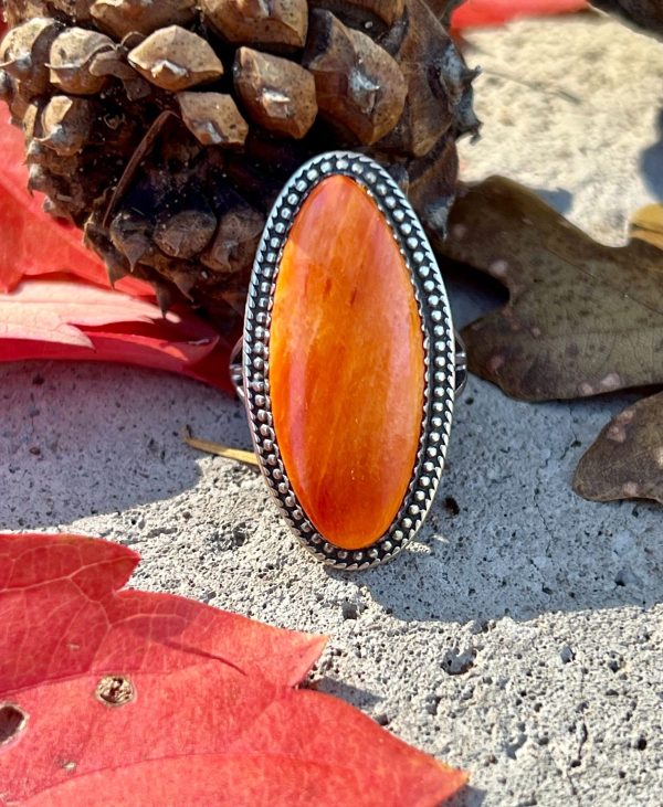 Product Image: Simple Spiney Oyster Orange Ring