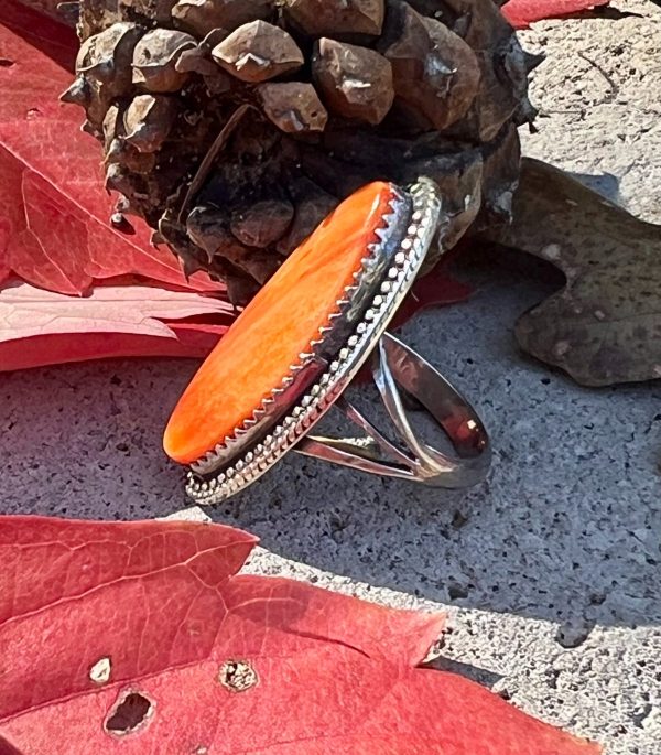 Product Image: Simple Spiney Oyster Orange Ring