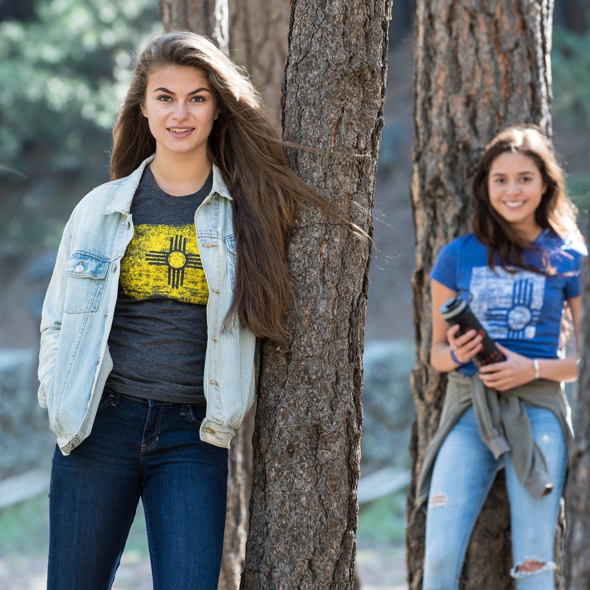 Santa Fe Marketplace New Mexico Flag T-Shirt Product Image: New Mexico Flag T-Shirt