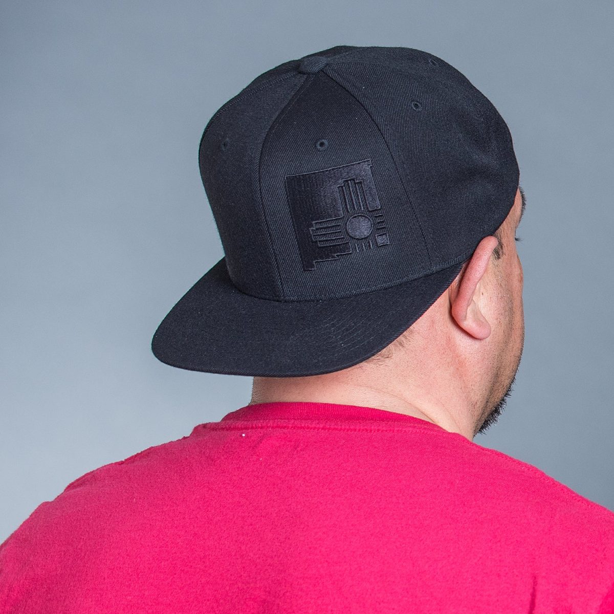 Santa Fe Marketplace State Zia Flatbill Hat Black Product Image: State Zia Flatbill Hat Black