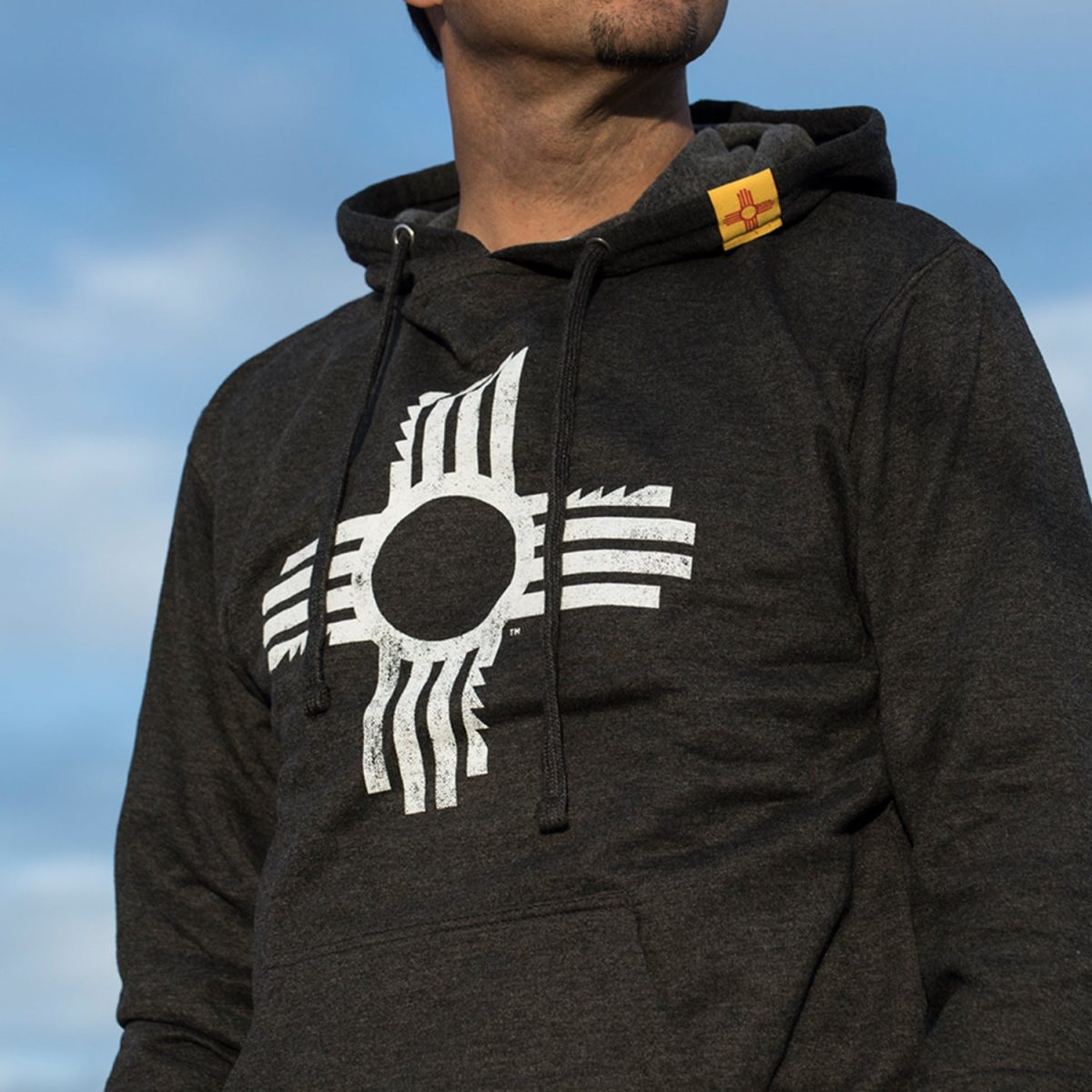 Santa Fe Marketplace Zia New Mexico Hoodie Product Image: Zia New Mexico Hoodie