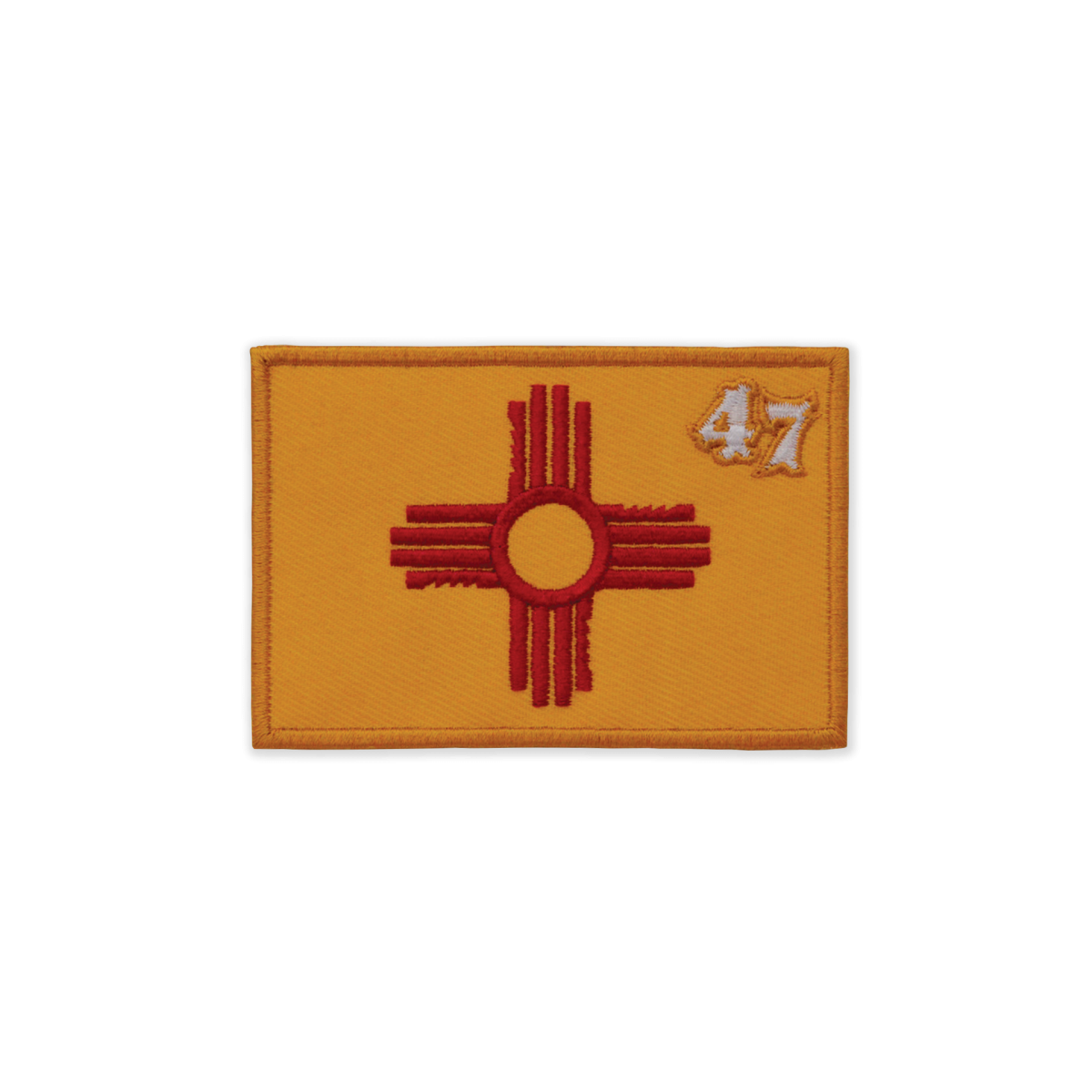 Santa Fe Marketplace New Mexico Flag Patch Product Image: New Mexico Flag Patch