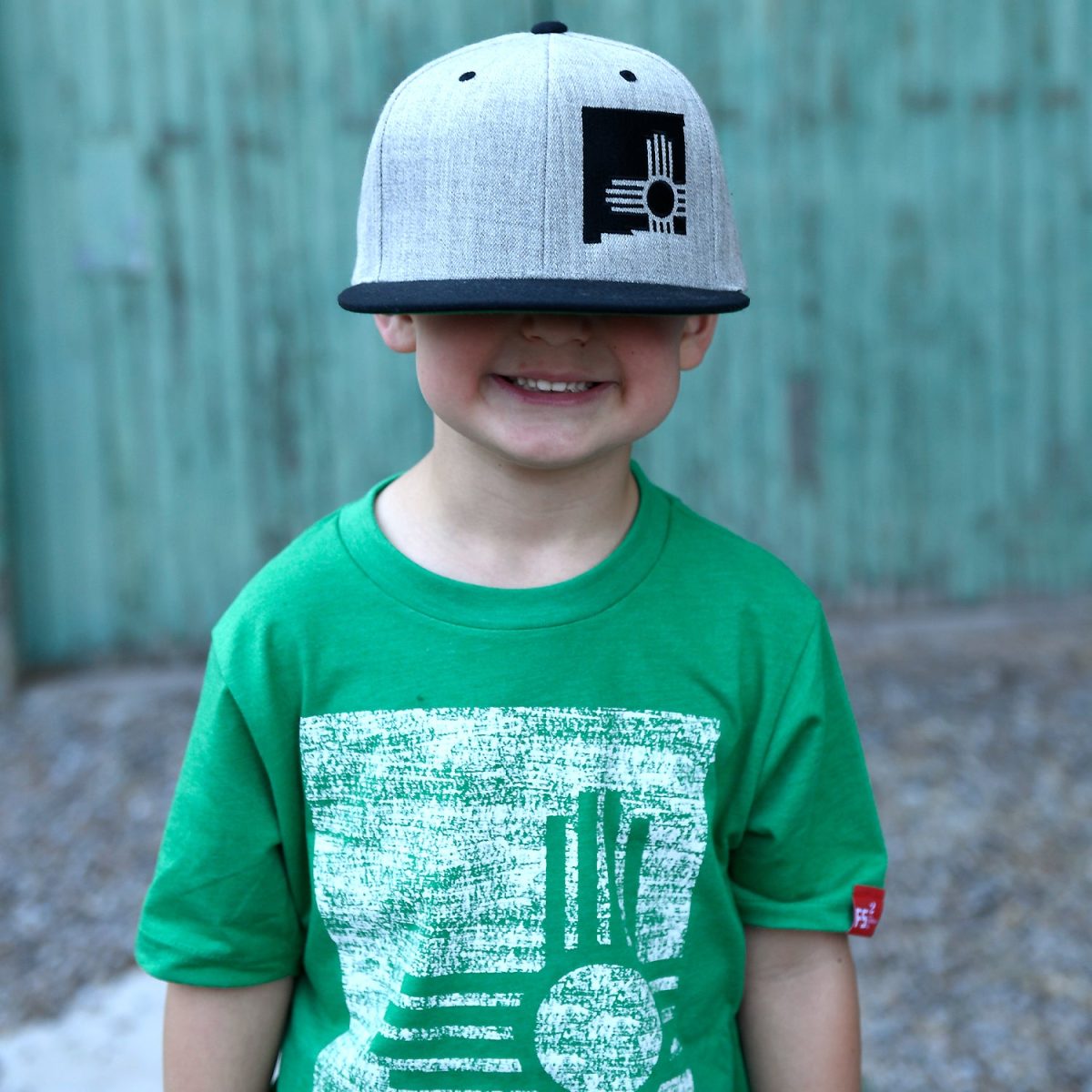 Santa Fe Marketplace State Zia New Mexico T-Shirt Kids Product Image: State Zia New Mexico T-Shirt Kids