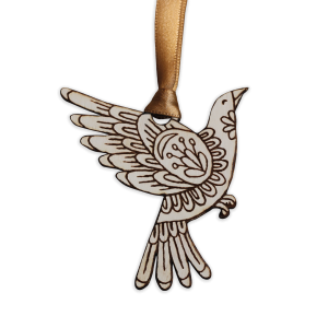 Product Image: Paloma Wood Ornament