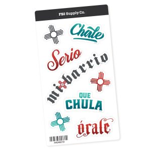 Product Image: New Mexico Slang Sticker Sheet