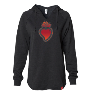 Santa Fe Marketplace Women’s Sacred Heart Fleece Pullover Product Image: Women’s Sacred Heart Fleece Pullover