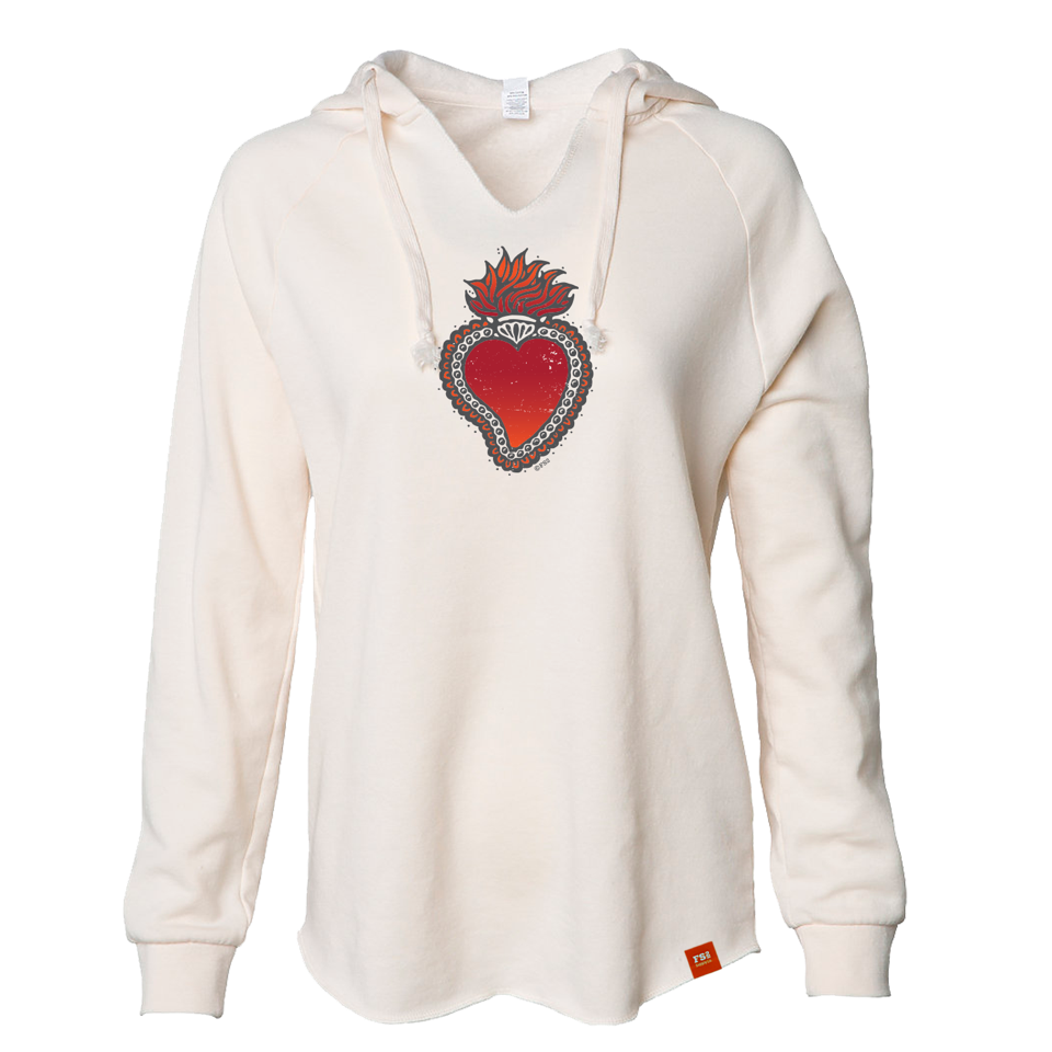 Santa Fe Marketplace Women’s Sacred Heart Fleece Pullover Product Image: Women’s Sacred Heart Fleece Pullover