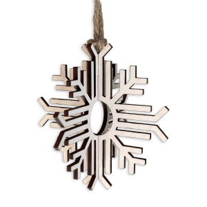 Product Image: 3D Snowflake Zia Ornament