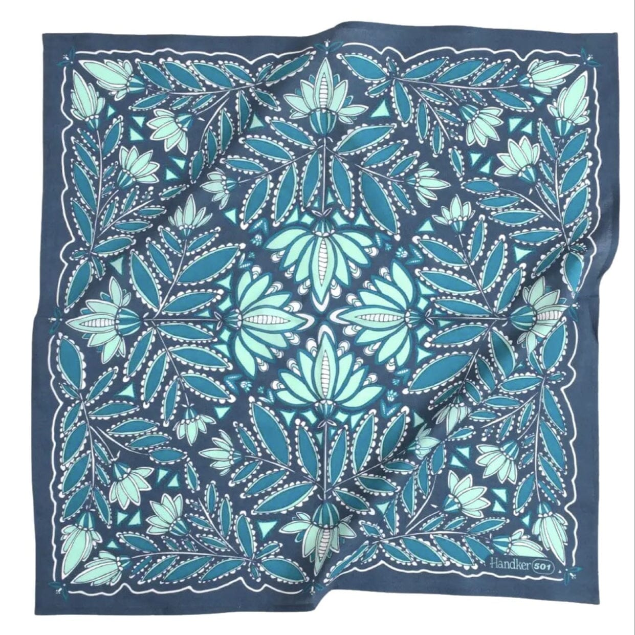 Santa Fe Marketplace Screen Printed Bandana Product Image: Screen Printed Bandana