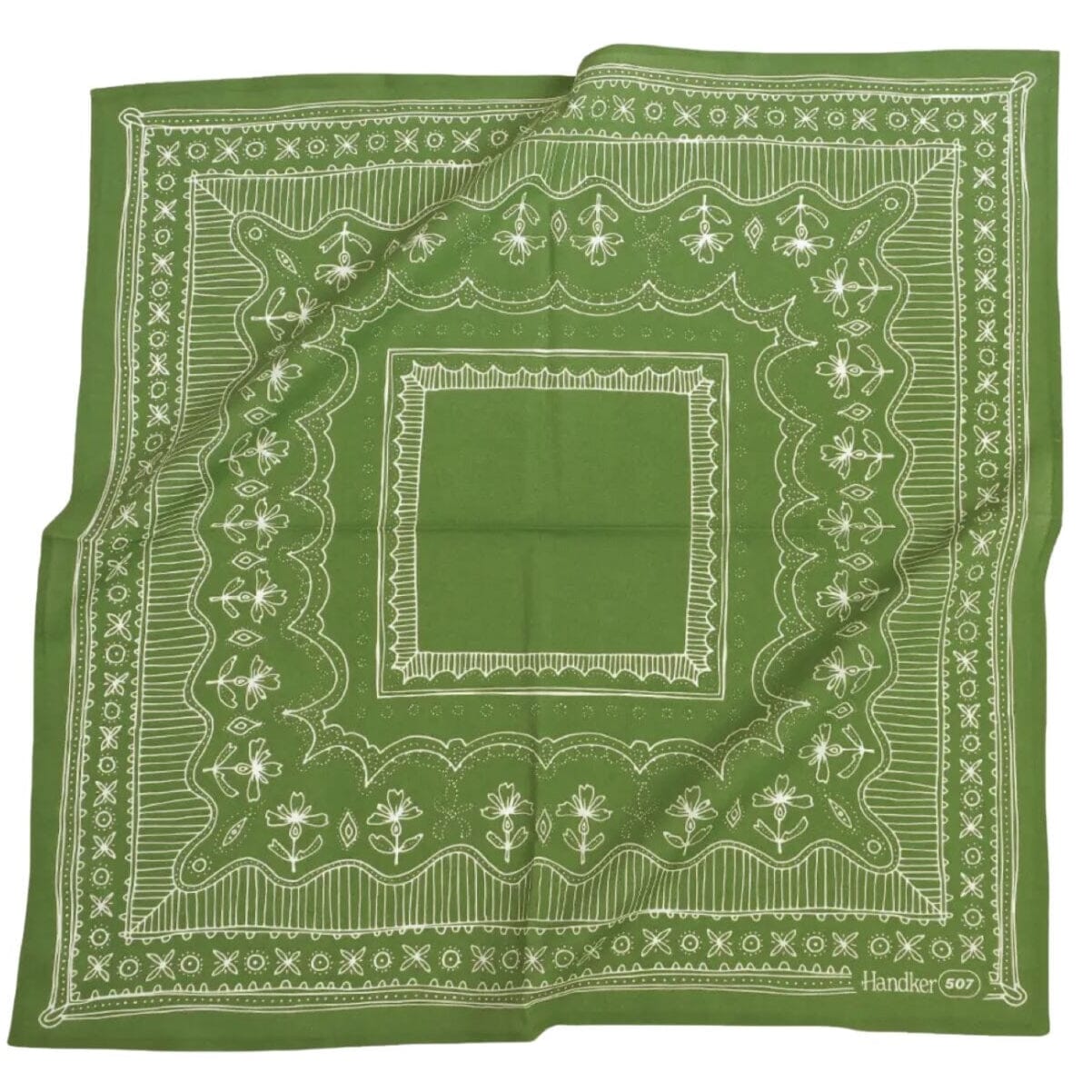 Santa Fe Marketplace Screen Printed Bandana Product Image: Screen Printed Bandana