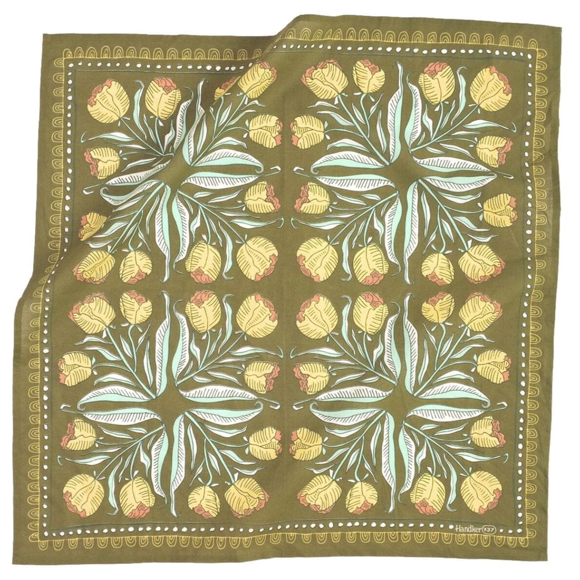 Santa Fe Marketplace Screen Printed Bandana Product Image: Screen Printed Bandana