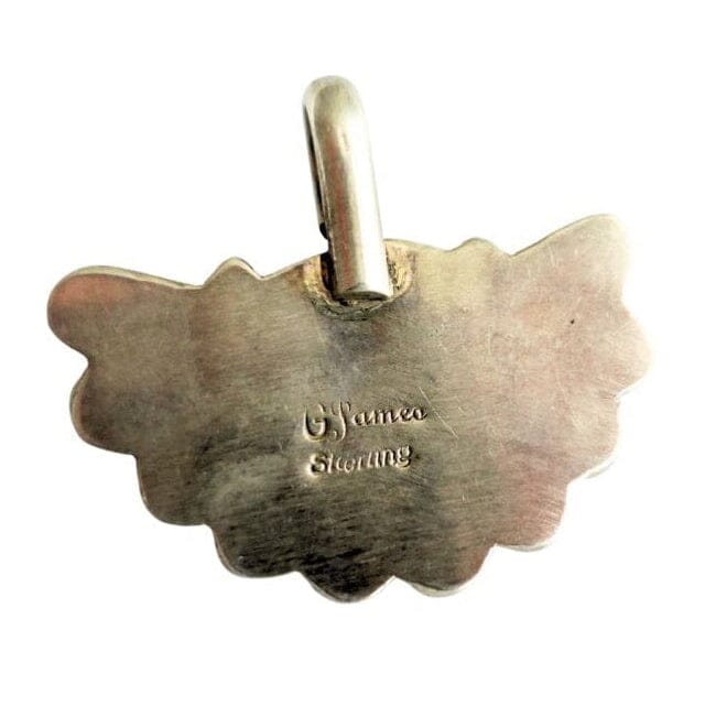 Santa Fe Marketplace Turquoise Flower Pendant by Geraldine James Product Image: Turquoise Flower Pendant by Geraldine James