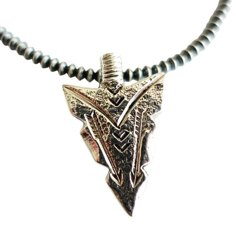 Santa Fe Marketplace Arrowhead Pendant or Pin Product Image: Arrowhead Pendant or Pin