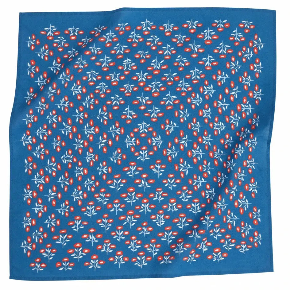 Santa Fe Marketplace Screen Printed Bandana Scarf | Lightweight Cotton Product Image: Screen Printed Bandana Scarf | Lightweight Cotton