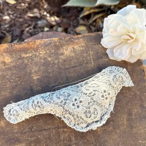 Product Image: Vintage Lace Hand-Sewn Bird 2 – by Annette Colby