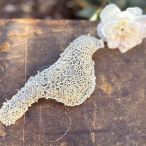 Product Image: Vintage Lace Hand-Sewn Bird 5 – by Annette Colby