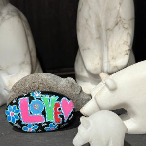Product Image: Love Stone #15 — Hand Painted Love Stone