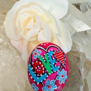 Product Image: Love Stone #16 — Hand Painted Love Stone