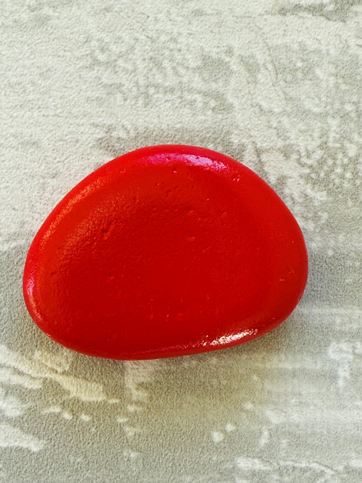 Santa Fe Marketplace Love Stone #5 — Hand Painted Love Stone Product Image: Love Stone #5 — Hand Painted Love Stone