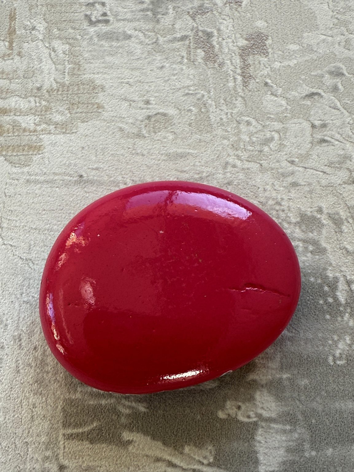 Santa Fe Marketplace Love Stone #6 — Hand Painted Love Stone Product Image: Love Stone #6 — Hand Painted Love Stone