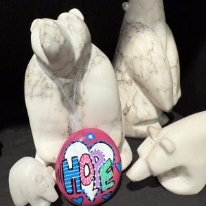 Product Image: Love Stone #8 — Hand Painted Love Stone