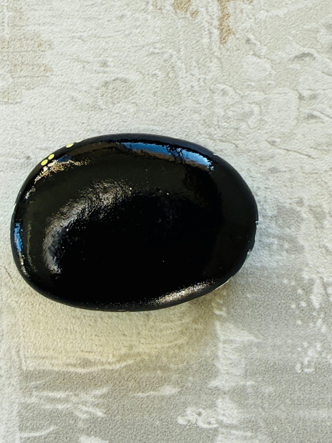 Santa Fe Marketplace Love Stone #10 — Hand Painted Love Stone Product Image: Love Stone #10 — Hand Painted Love Stone