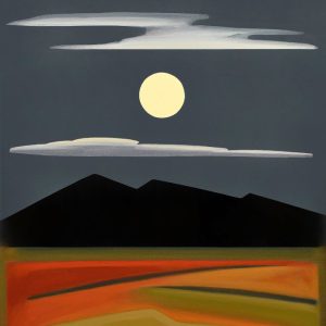 Santa Fe Marketplace 2021 Dan Namingha “New Mexico Summer Moon” Product Image: 2021 Dan Namingha “New Mexico Summer Moon”